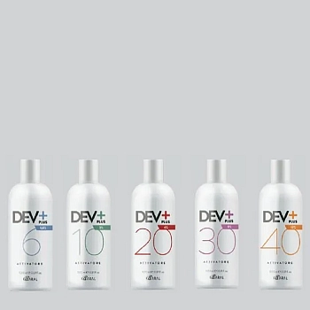 KAARAL Эмульсия осветляющая 6% / 20 volume DEV PLUS 1000 мл, фото 4