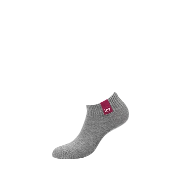 MINIMI Носки с провязанной эмблемой на паголенке Grigio Melange 35-38 / MINI TREND 4211, фото 2