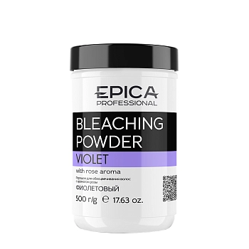 EPICA PROFESSIONAL Порошок для обесцвечивания, фиолетовый / Bleaching Powder 500 гр, фото 1