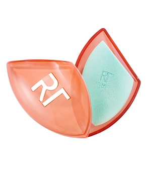 REAL TECHNIQUES Спонж для пудры с футляром для хранения / Real Techniques Summer Haze Miracle Powder Sponge + Case, фото 2