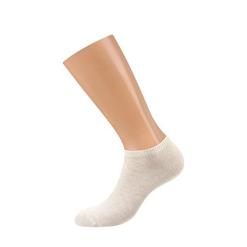 OMSA Носки укороченные с люрексом Avorio Melange 35-38 / ECO 255, фото 2