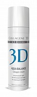 Крем с коллагеном и гиалуроновой кислотой для лица / Aqua Balance 30 мл проф., MEDICAL COLLAGENE 3D