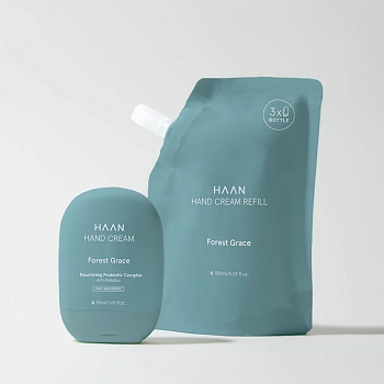 HAAN Крем для рук с пребиотиками быстро впитывающийся Мистический лес / HAND CREAM FOREST GRACE 50 мл, фото 2