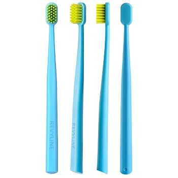 REVYLINE Щетка зубная детская от 3 до 12 лет, голубая / KIDS S4800, фото 2