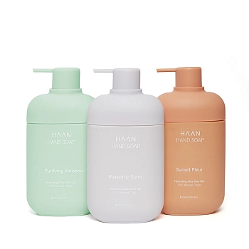 HAAN Мыло жидкое для рук с пребиотиками и алоэ вера Таинственный закат / HAND SOAP SUNSET FLEUR 350 мл, фото 3