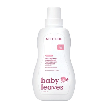 Смягчитель гипоаллергенный для стирки без запаха / baby leaves 1000 мл