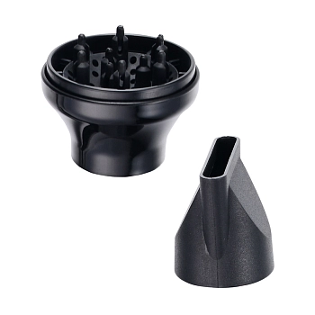 MARK SHMIDT Фен Mark Shmidt дорожный складной жёлтый, 1 насадка + диффузор 1000W, фото 3