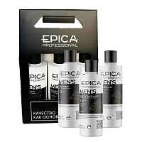 EPICA PROFESSIONAL Набор мужской для волос (шампунь 250 мл + кондиционер 250 мл + универсальный шампунь 250 мл) MEN`S, фото 2