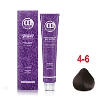 CONSTANT DELIGHT 4/6 краска с витамином С для волос, средне-коричневый шоколадный 100 мл, фото 2