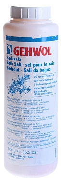 GEHWOL Соль с розмарином для ванны 1000 гр