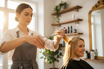 IWOU PROFESSIONAL Ножницы парикмахерские прямые 6,5/Mercury, фото 5