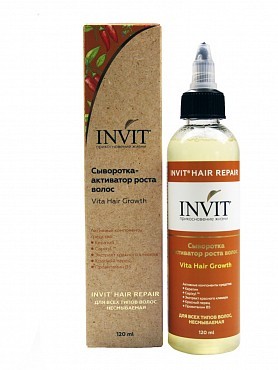 INVIT Сыворотка-активатор роста волос / Vita hair growth 120 мл