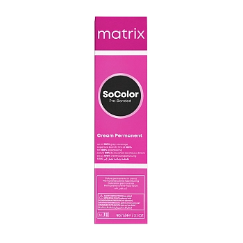 MATRIX 4N краситель перманентный аммиачный, шатен / SoColor Pre-Bonded 90 мл, фото 3