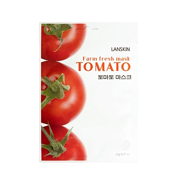 Маска тканевая с томатом / LanSkin 21 гр