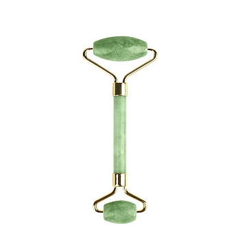 GEZATONE Массажер роликовый двусторонний для лица из натурального нефрита AMG330, фото 1