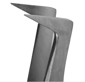 NIPPON NIPPERS Пинцет для наращивания ресниц, топорик, ручная заточка, длина 114 мм, фото 2