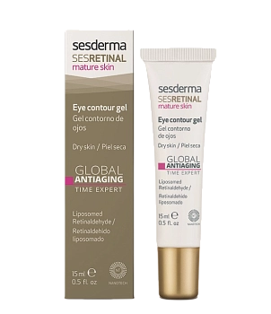 SESDERMA Крем-контур омолаживающий для зоны вокруг глаз Эксперт времени / SESRETINAL MATURE SKIN Eye contour gel 15 мл, фото 2