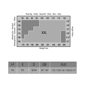 OMSA Колготки XXL Nero 6 (XXL) / ATTIVA 40, фото 4