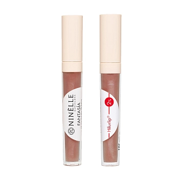 NINELLE Блеск и уход для губ 3D объем, №725 бежевый / FANTASIA 3,5 гр, фото 3