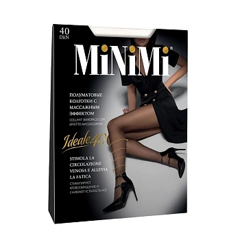 Колготки Bianco 3, утяжка по ноге / Mini IDEALE 40