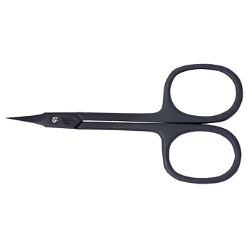 DEWAL PROFESSIONAL Ножницы для кутикулы Black Edition, черные матовые (306black), фото 3