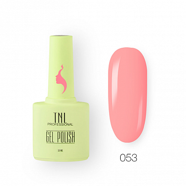 TNL PROFESSIONAL 053 гель-лак для ногтей 8 чувств, розовое кружево / TNL 10 мл