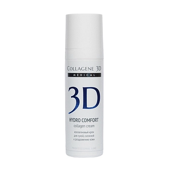 MEDICAL COLLAGENE 3D Крем с коллагеном и аллантоином для лица / Hydro Comfort 30 мл, фото 2