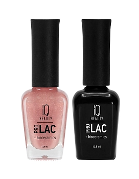 IQ BEAUTY 064 лак для ногтей укрепляющий с биокерамикой / Nail polish PROLAC + bioceramics 12.5 мл, фото 4