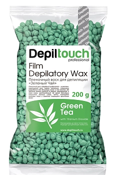 Воск пленочный в гранулах, зеленый чай 200 г