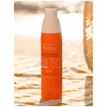 AVENE Спрей солнцезащитный для чувствительной кожи / SPF50+ 200 мл