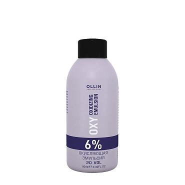 OLLIN PROFESSIONAL Эмульсия окисляющая 6% (20vol) / Oxidizing Emulsion OLLIN performance OXY 90 мл