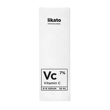 LIKATO PROFESSIONAL Сыворотка питательная вокруг глаз с витамином С 7% / Likato professional 30 мл