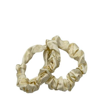 Резинка для волос Шелк шампань 2шт