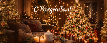 Поздравляем со светлым праздником Рождества!