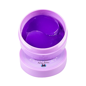 HOLLY POLLY Патчи гидрогелевые для глаз с морским коллагеном и экстрактом черники / Open your eyes 60 шт, фото 5