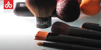 DEWAL PROFESSIONAL Кисть для минеральной пудры 15,5 см, фото 3
