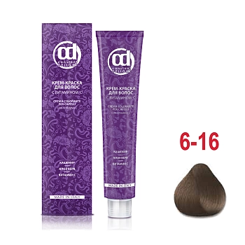 CONSTANT DELIGHT 6/16 краска с витамином С для волос, темно-русый сандре шоколадный 100 мл, фото 2