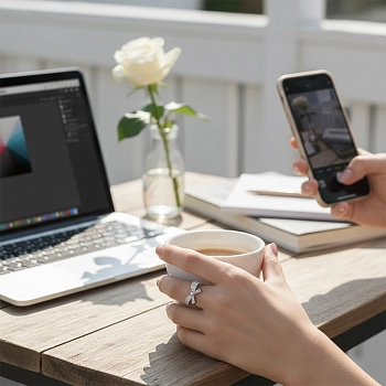 IWOU PROFESSIONAL Кольцо Бантик со стразами, фото 3