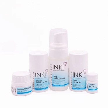INKI Гель очищающий пептидный для снятия макияжа 110 мл