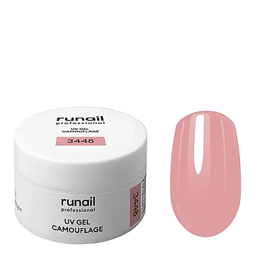 RUNAIL УФ-гель камуфлирующий, нежный лепесток 15 гр, фото 1