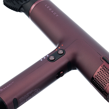 DEWAL PROFESSIONAL Фен DEWAL PRO LEGACY, бордовый, 1700W, бесщеточный мотор, ионизация, 2 насадки + диффузор, провод 3 м, фото 5