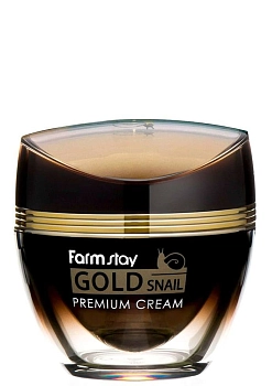 Крем премиальный с золотом и муцином улитки / Black Snail 50 мл