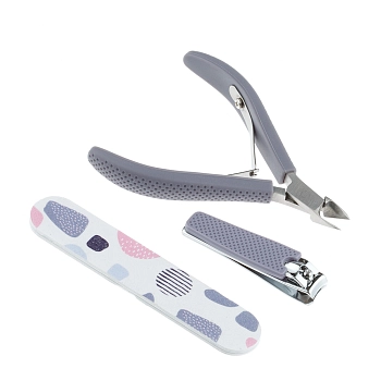 Набор маникюрный (пилка, кусачки, книпсер)