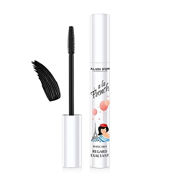 ALVIN D'OR Тушь для ресниц, черная / Regard exaltant A LA FRENCH 7 мл, фото 2