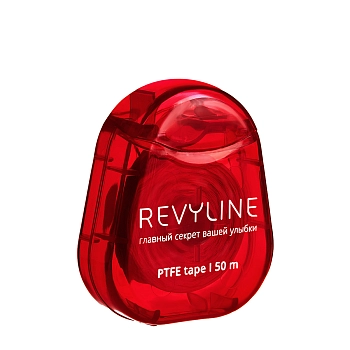 REVYLINE Нить зубная, тефлон, 50 м, красная / PTFE Bubble Gum, фото 4