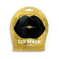 KOCOSTAR Патчи гидрогелевые для губ, с ароматом черешни / Lip Mask Single Pouch Black 3 г, фото 1