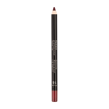 Карандаш для губ водостойкий, 16 слива / Softline Waterproof Lip Pencil 1,2 гр