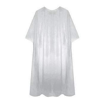 ЧИСТОВЬЕ Пеньюар для парикмахера полиэтилен стандарт серебро 160*100 50 штук, фото 2