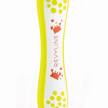REVYLINE Щетка зубная детская от 0 до 3 лет, желтая / Baby S3900, фото 3