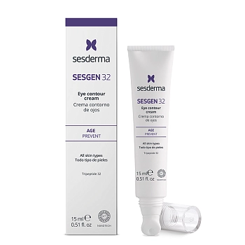 SESDERMA Крем-контур для зоны вокруг глаз клеточный активатор / SESGEN 32 CELL ACTIVATING Eye contour cream 15 мл, фото 2